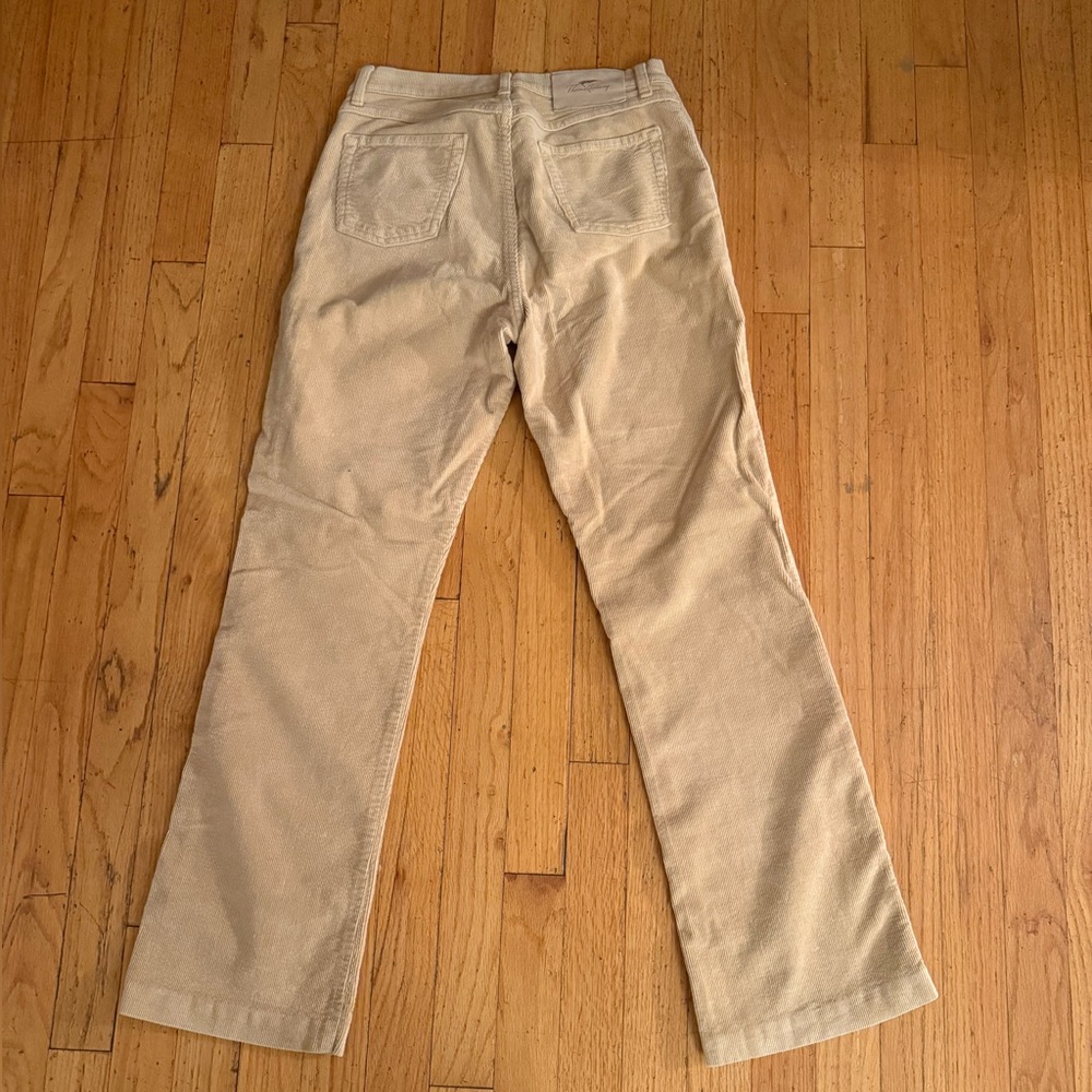Burberry Men's Corduroy Pants in Tan